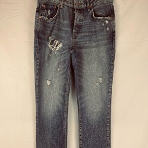 Women’s We the few Distressed Blue Jeans , we the free brand